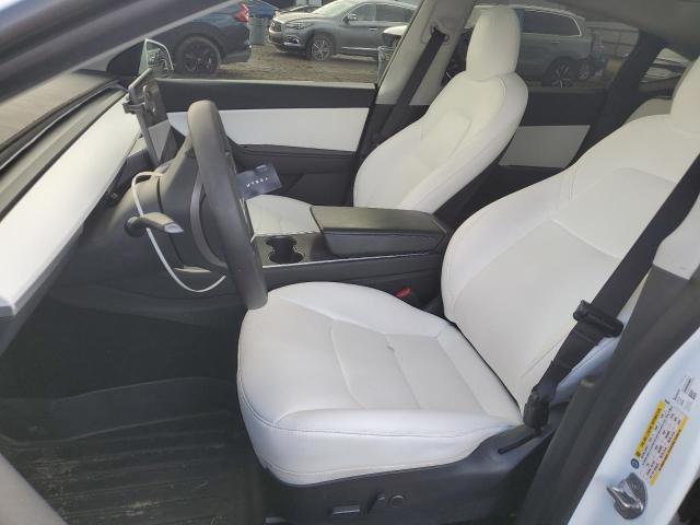5YJYGDEE2MF085201 - 2021 TESLA MODEL Y WHITE photo 7
