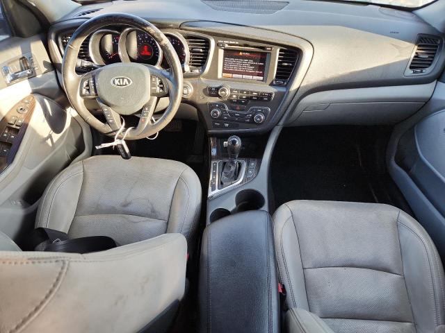 5XXGN4A7XDG143416 - 2013 KIA OPTIMA EX SILVER photo 8