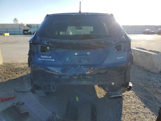 5XYZT3LB1JG533709 - 2018 HYUNDAI SANTA FE SPORT 蓝色 照片 6
