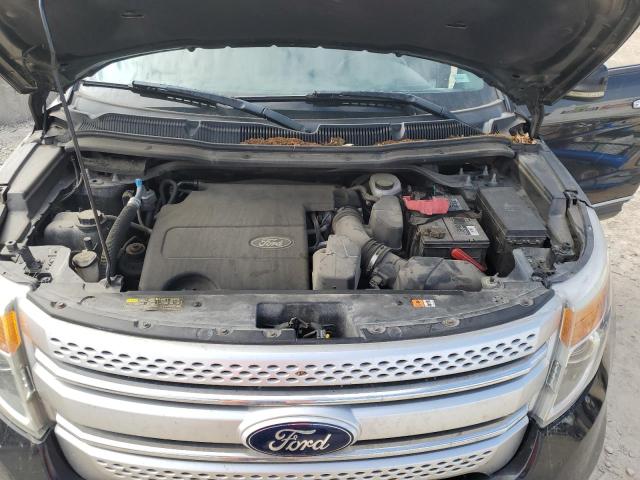 1FMHK8D82BGA10126 - 2011 FORD EXPLORER XLT BLACK photo 12