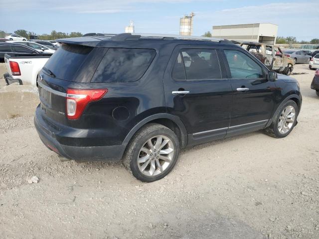 1FMHK8D82BGA10126 - 2011 FORD EXPLORER XLT BLACK photo 3