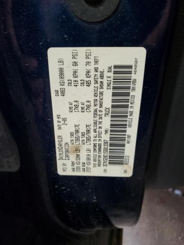 3D7KS28C15G813367 - 2005 DODGE RAM 2500 ST 蓝色 照片 12