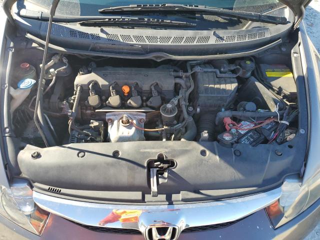 2HGFA1F66BH549615 - 2011 HONDA CIVIC LX-S ნაცრისფერი ფოტო 11