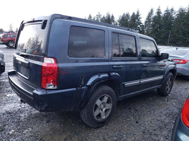 1J4RG4GK9AC125414 - 2010 JEEP COMMANDER SPORT Blau Foto 3