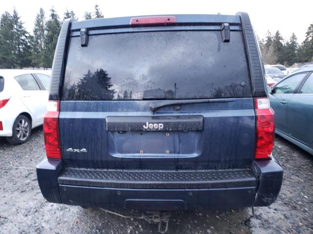 1J4RG4GK9AC125414 - 2010 JEEP COMMANDER SPORT Blau Foto 6