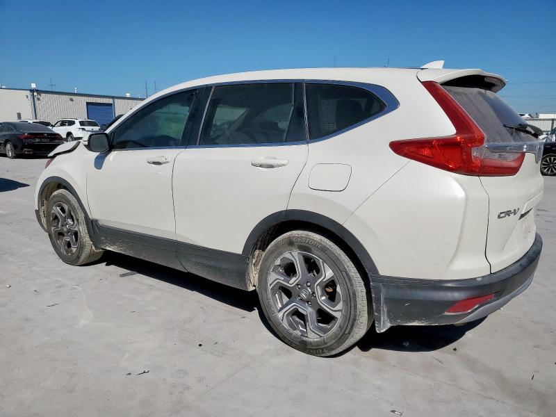 2HKRW1H58JH506983 - 2018 HONDA CR-V EX WHITE photo 2