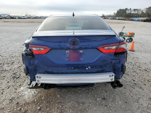 4T1T11AK1PU085266 - 2023 TOYOTA CAMRY SE NIGHT SHADE BLUE photo 6