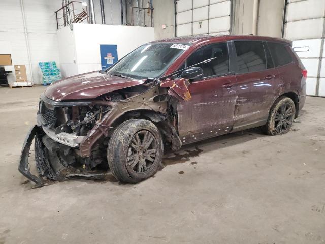 5FNYF8H53MB023408 - 2021 HONDA PASSPORT EXL მუქწითელი ფოტო 1