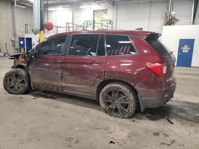 5FNYF8H53MB023408 - 2021 HONDA PASSPORT EXL მუქწითელი ფოტო 2