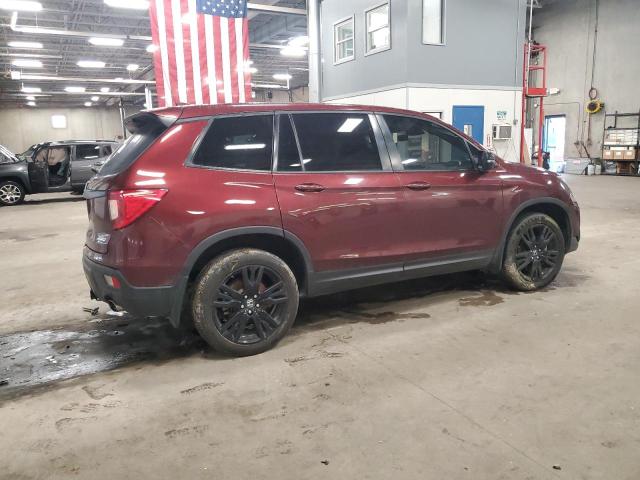 5FNYF8H53MB023408 - 2021 HONDA PASSPORT EXL მუქწითელი ფოტო 3