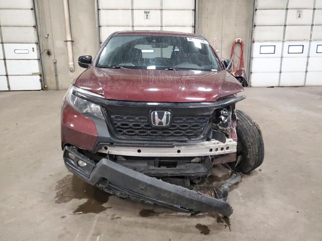 5FNYF8H53MB023408 - 2021 HONDA PASSPORT EXL მუქწითელი ფოტო 5