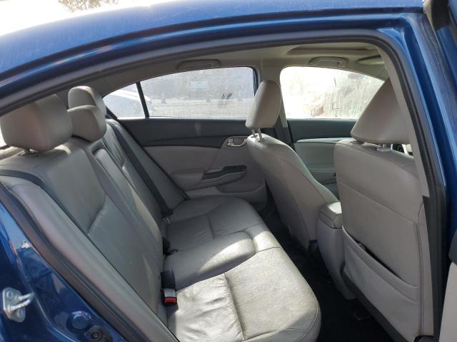 19XFB2F90EE252190 - 2014 HONDA CIVIC EXL BLUE photo 10