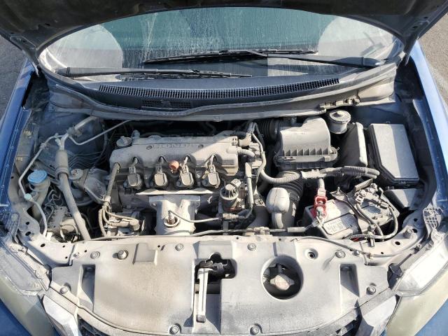 19XFB2F90EE252190 - 2014 HONDA CIVIC EXL BLUE photo 11