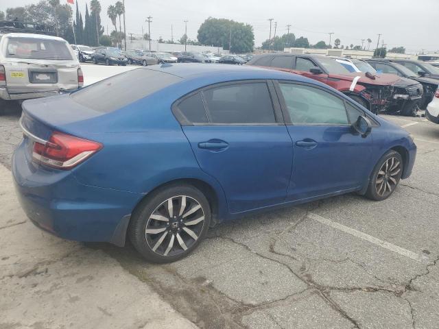 19XFB2F90EE252190 - 2014 HONDA CIVIC EXL BLUE photo 3