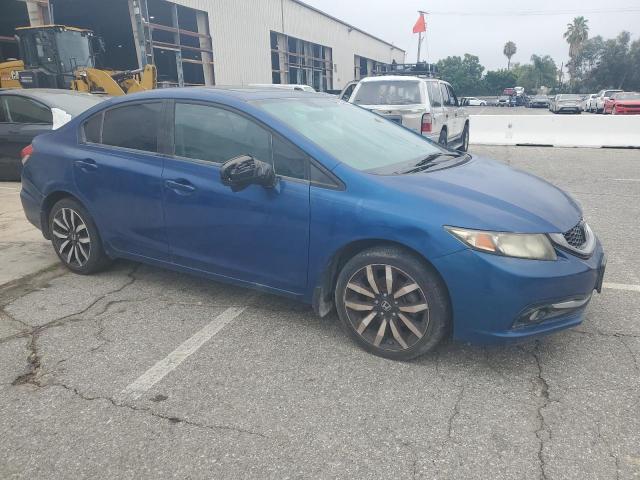 19XFB2F90EE252190 - 2014 HONDA CIVIC EXL BLUE photo 4