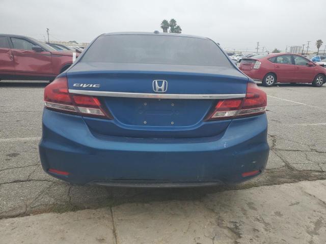 19XFB2F90EE252190 - 2014 HONDA CIVIC EXL BLUE photo 6