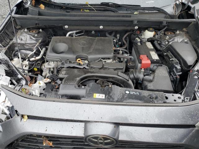 2T3F1RFV5MC154642 - 2021 TOYOTA RAV4 LE GRAY photo 12