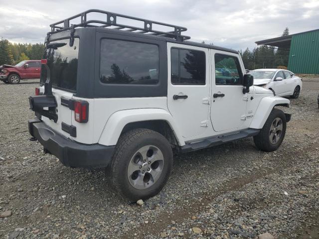 1C4BJWEG3GL156122 - 2016 JEEP WRANGLER U SAHARA WHITE photo 3