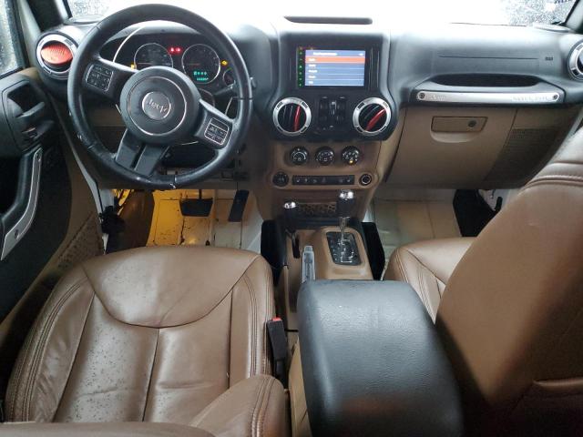 1C4BJWEG3GL156122 - 2016 JEEP WRANGLER U SAHARA WHITE photo 8