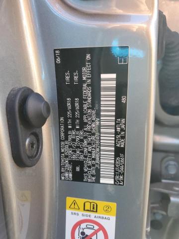 JTJBARBZXK2181473 - 2019 LEXUS NX 300 BASE SILVER photo 13