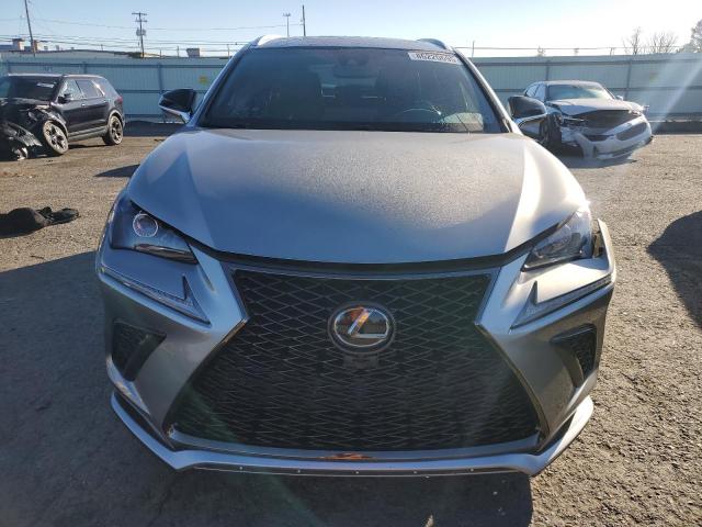 JTJBARBZXK2181473 - 2019 LEXUS NX 300 BASE SILVER photo 5