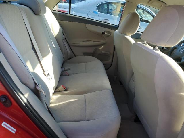 1NXBU40E19Z019755 - 2009 TOYOTA COROLLA BASE RED photo 10
