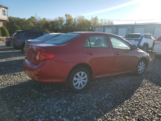 1NXBU40E19Z019755 - 2009 TOYOTA COROLLA BASE RED photo 3
