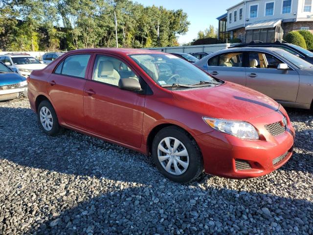 1NXBU40E19Z019755 - 2009 TOYOTA COROLLA BASE RED photo 4