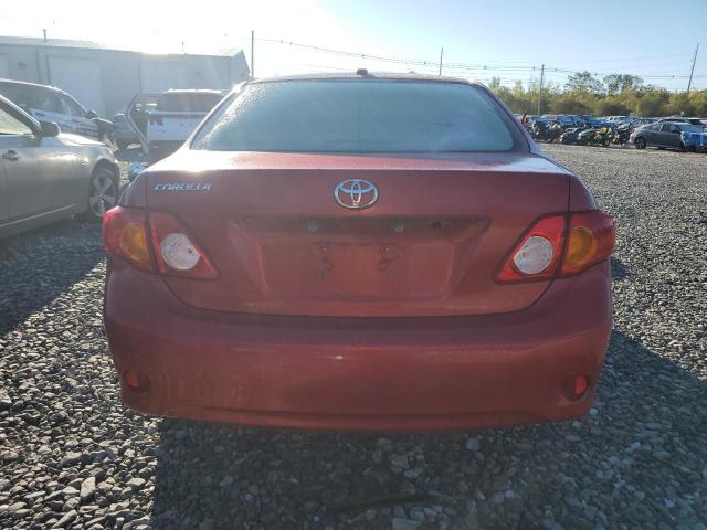 1NXBU40E19Z019755 - 2009 TOYOTA COROLLA BASE RED photo 6