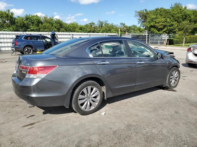 1HGCP3F88BA015206 - 2011 HONDA ACCORD EXL GRAY photo 3