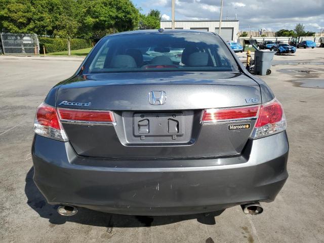 1HGCP3F88BA015206 - 2011 HONDA ACCORD EXL GRAY photo 6
