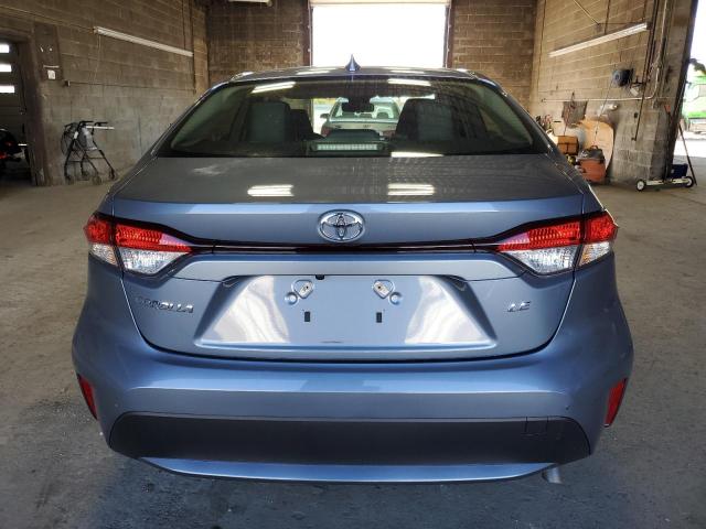 JTDEPMAE6N3025445 - 2022 TOYOTA COROLLA LE 蓝色 照片 6