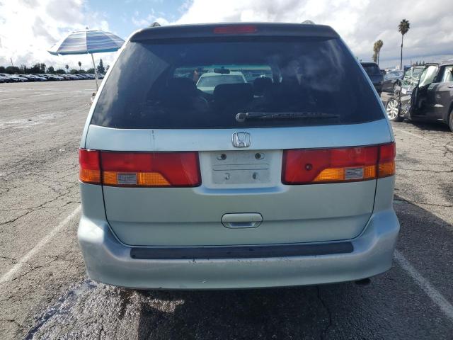 5FNRL18983B089233 - 2003 HONDA ODYSSEY EXL ტურკოუსი ფოტო 6