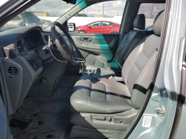 5FNRL18983B089233 - 2003 HONDA ODYSSEY EXL ტურკოუსი ფოტო 7