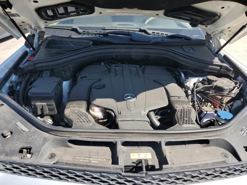 4JGDF6EE8FA442031 - 2015 MERCEDES-BENZ GL 450 4MATIC WHITE photo 12