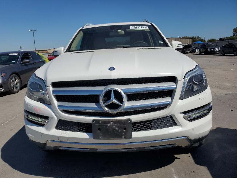 4JGDF6EE8FA442031 - 2015 MERCEDES-BENZ GL 450 4MATIC WHITE photo 5