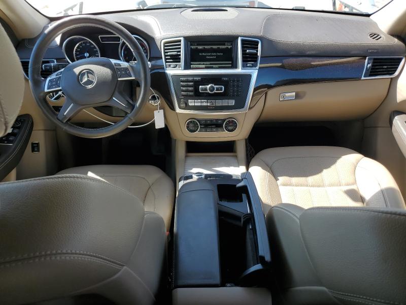 4JGDF6EE8FA442031 - 2015 MERCEDES-BENZ GL 450 4MATIC WHITE photo 8