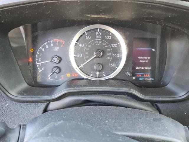 5YFEPRAE2LP080282 - 2020 TOYOTA COROLLA LE Чорний фото 9