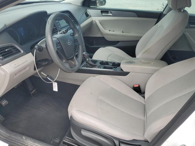 5NPE24AF6HH566723 - 2017 HYUNDAI SONATA SE WHITE photo 7