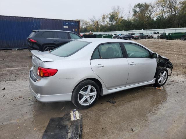 1NXBU40E19Z024311 - 2009 TOYOTA COROLLA BASE SILVER photo 3