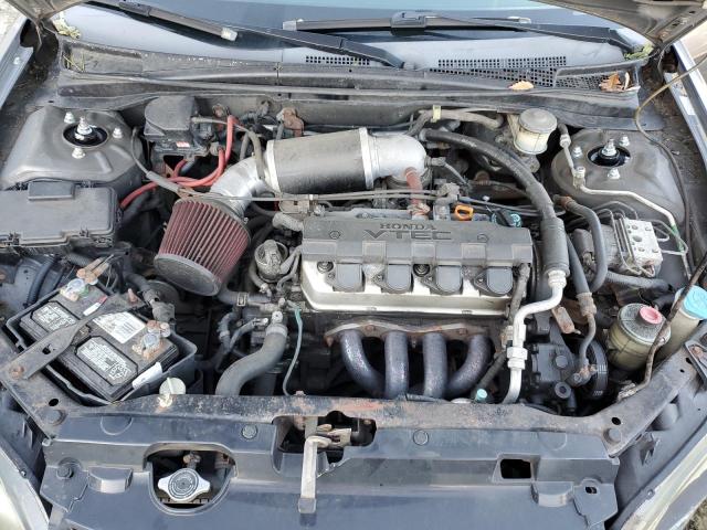 2HGES26745H620435 - 2005 HONDA CIVIC EX SILVER photo 11