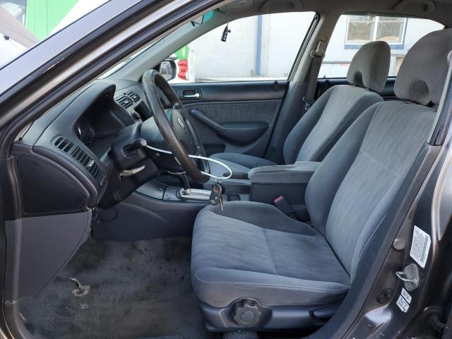 2HGES26745H620435 - 2005 HONDA CIVIC EX SILVER photo 7