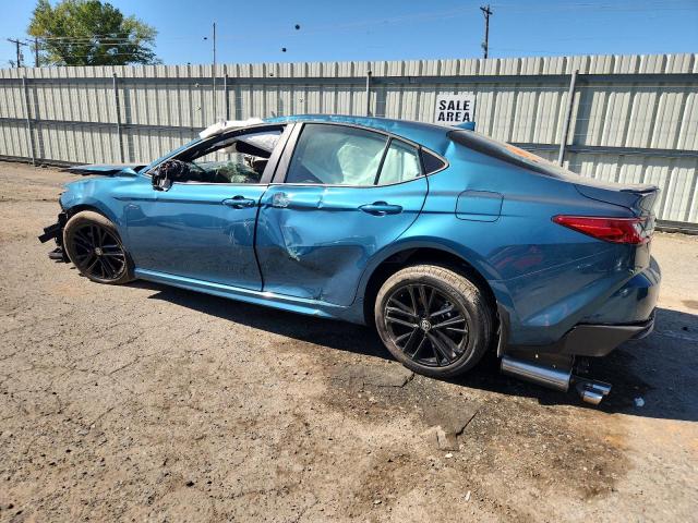 4T1DAACKXSU180905 - 2025 TOYOTA CAMRY XSE BLUE photo 2