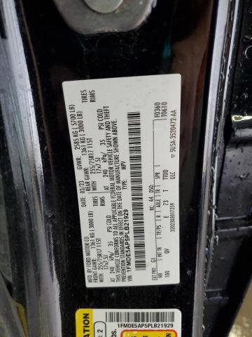 1FMDE5AP5PLB21929 - 2023 FORD BRONCO BASE 黑色 照片 14