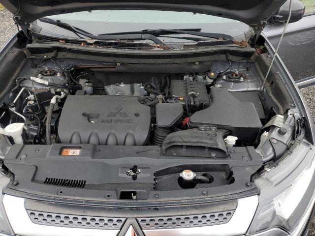 JA4AZ3A36KJ000807 - 2019 MITSUBISHI OUTLANDER SE GRAY photo 12