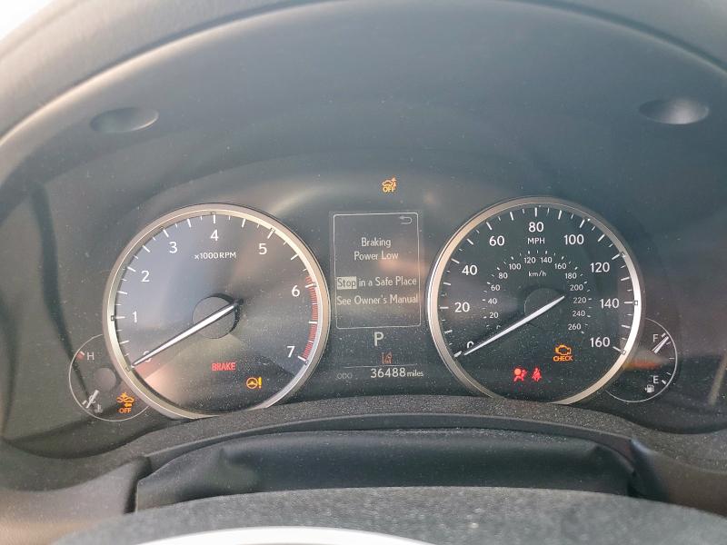 JTJYARBZ0K2126881 - 2019 LEXUS NX 300 BASE Сріблястий фото 9