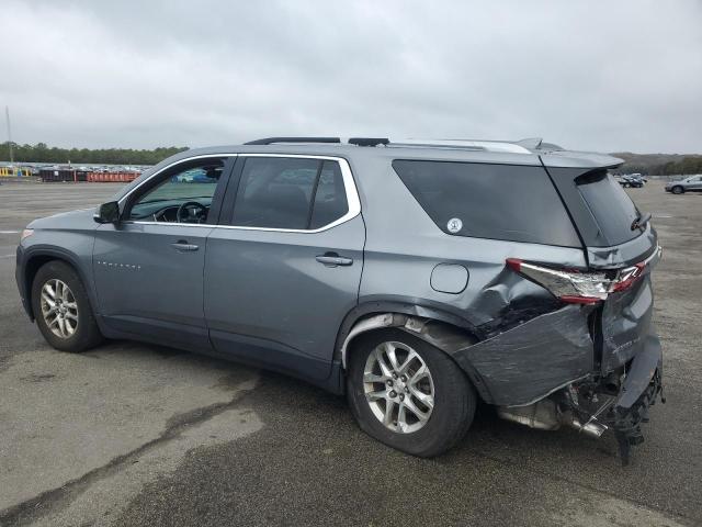 1GNEVGKW7JJ256219 - 2018 CHEVROLET TRAVERSE LT 灰色 照片 2