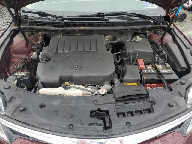 4T1BK1EB1GU200595 - 2016 TOYOTA AVALON XLE BURGUNDY photo 11