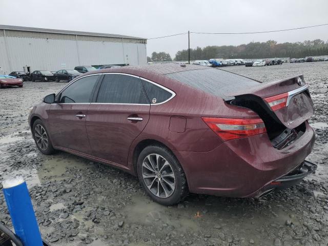 4T1BK1EB1GU200595 - 2016 TOYOTA AVALON XLE BURGUNDY photo 2