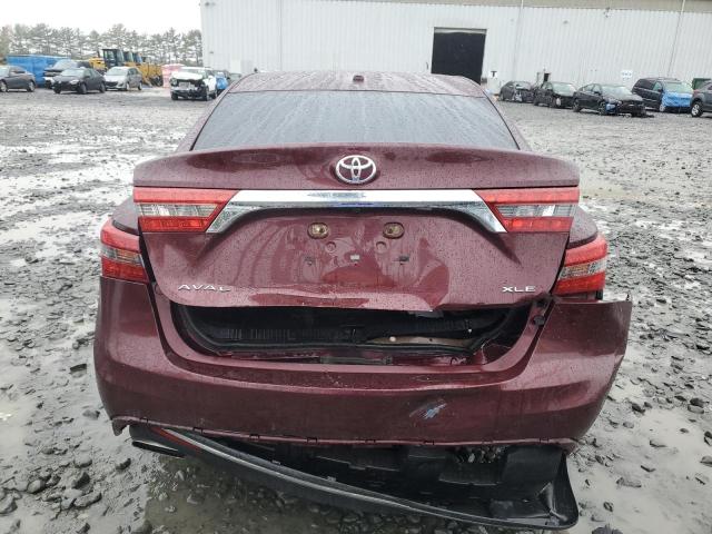 4T1BK1EB1GU200595 - 2016 TOYOTA AVALON XLE BURGUNDY photo 6